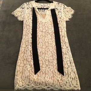 Ivory lace dress